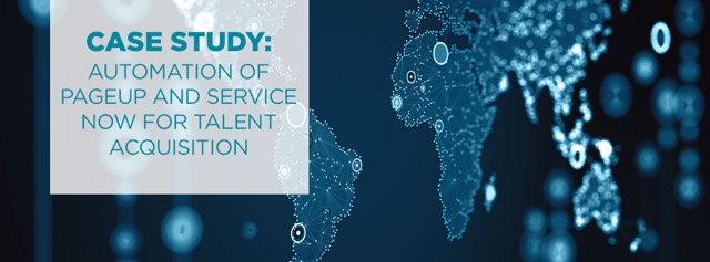 Automation of Pageup and Service for Talent Aquisition Case Study