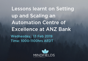 home page - lessons learnt on setting up&scaling rpa