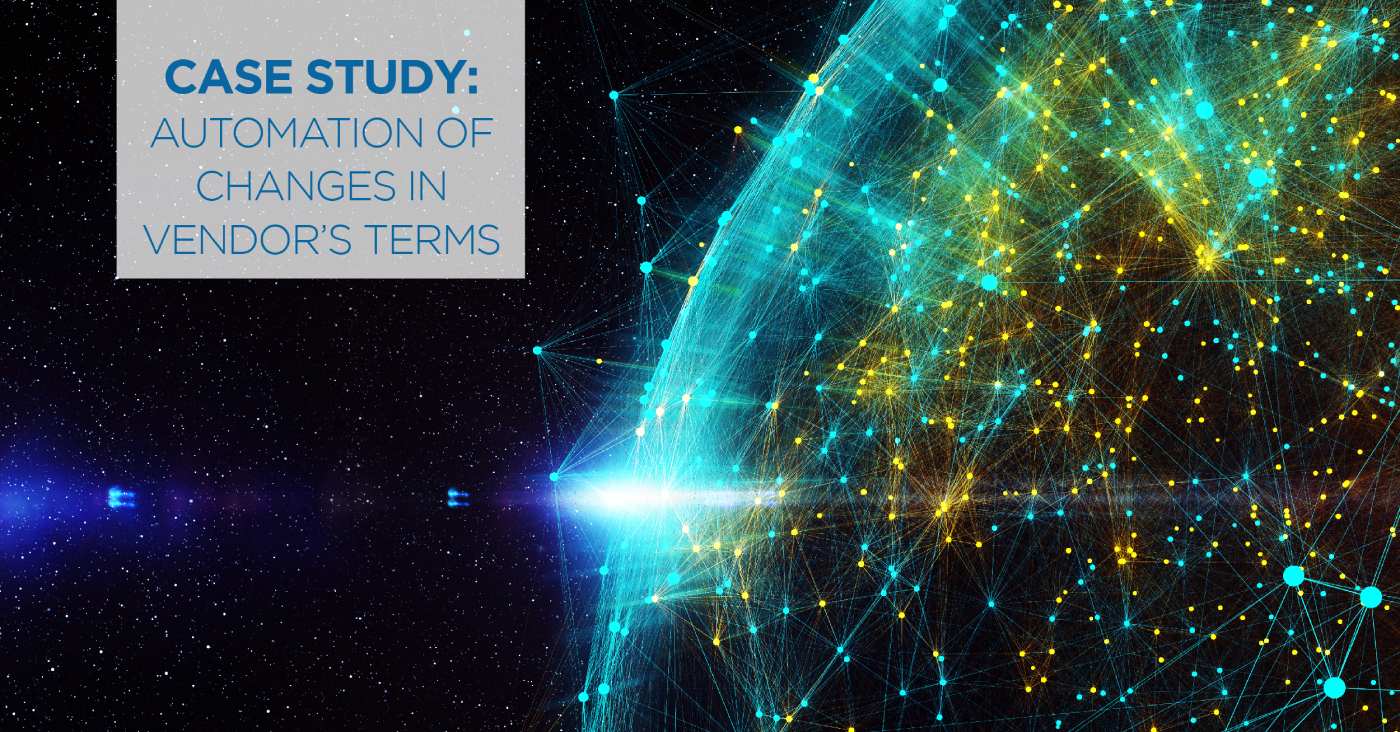 Automation of Changes in Vendor’s Terms Case Study
