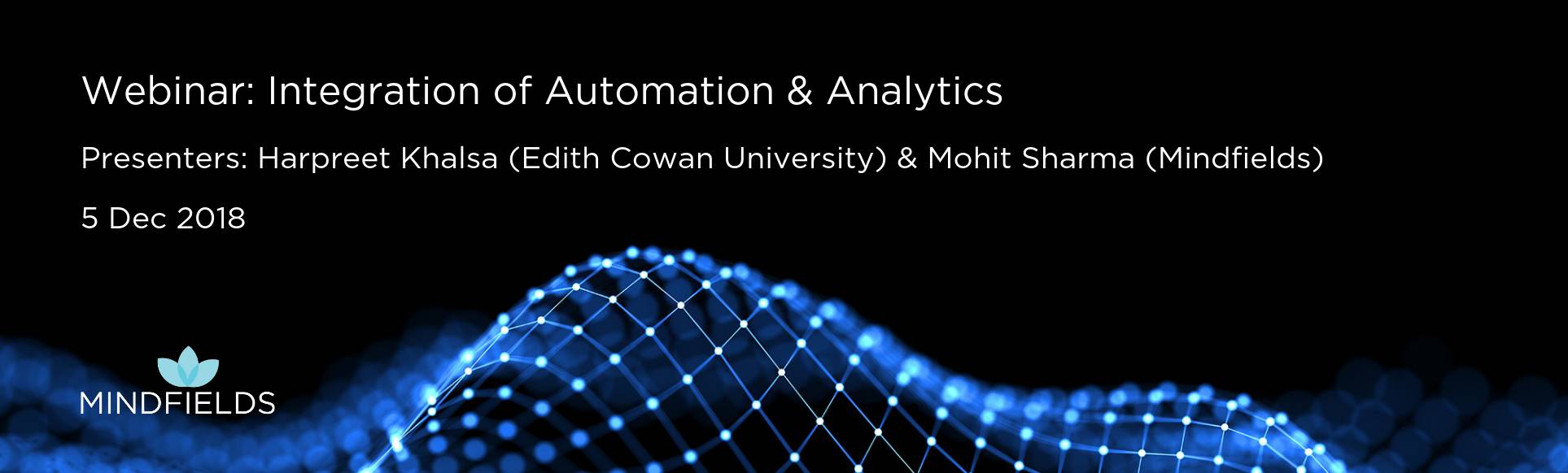 Integration of Automation and Analytics Webinar