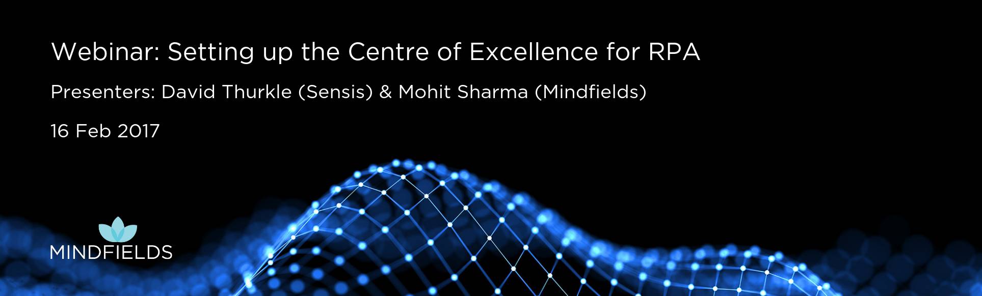 Setting up the Centre of Excellence for RPA Webinar