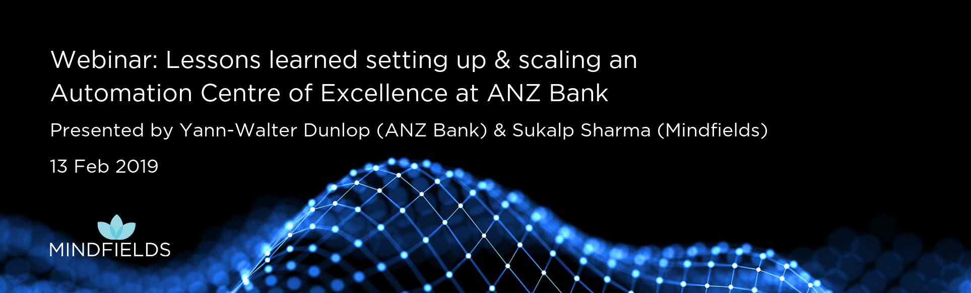 Automation Centre of Excellence at ANZ Bank
